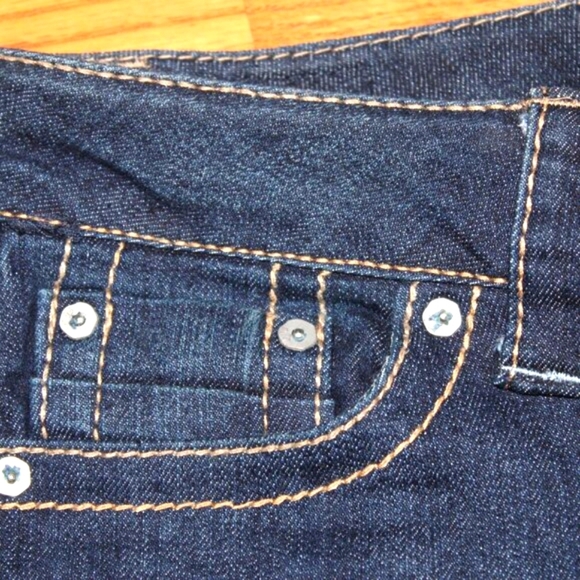 Paris Blues Y2K Flare Jeans | Vintage 90s Streetwear Size 9 - Picture 5 of 10